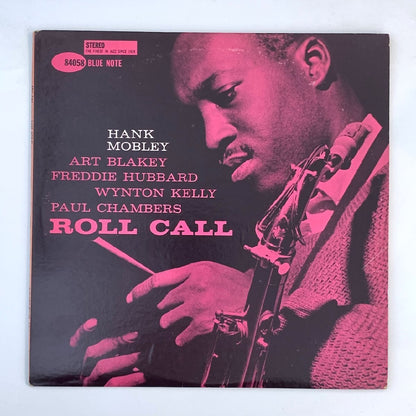 LP/ HANK MOBLEY / ROLL CALL / ハンク・モブレー / US盤 黒音符 RVG STEREO CS BLUE NOTE BST84058