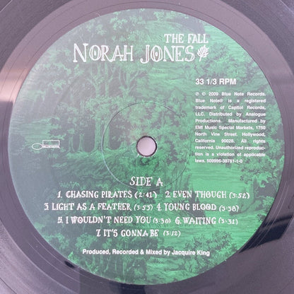 LP/ NORAH JONES / THE FALL / ノラ・ジョーンズ / US盤 200g 重量盤 ポスター・ポストカード・CS BLUE NOTE APP045