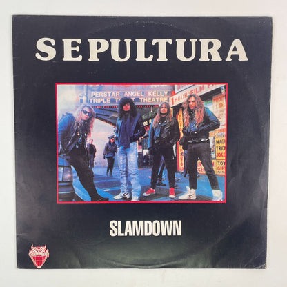 LP/ SEPULTURA / SLAMDOWN / セパルトゥラ / ドイツ盤 アンオフィシャル TRACILORD SPE1014