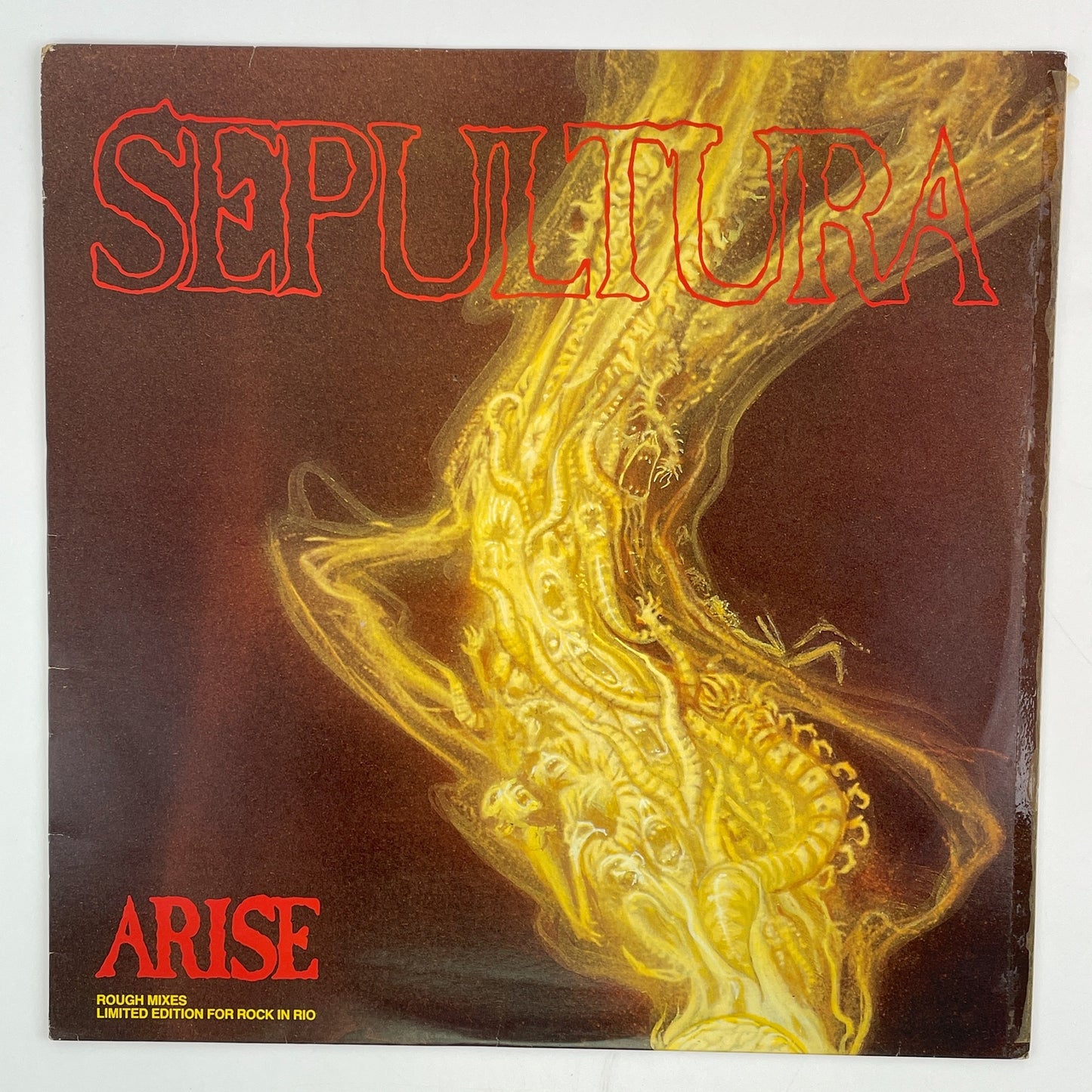 LP/ SEPULTURA / ARISE / セパルトゥラ / ブラジル盤 オリジナル 限定版ジャケ ESTUDIO LP3.175