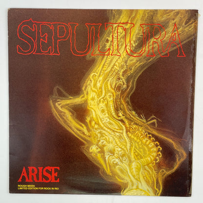 LP/ SEPULTURA / ARISE / セパルトゥラ / ブラジル盤 オリジナル 限定版ジャケ ESTUDIO LP3.175
