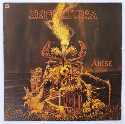 LP/ SEPULTURA / ARISE / セパルトゥラ / ブラジル盤 ライナー ESTUDIO 3.183