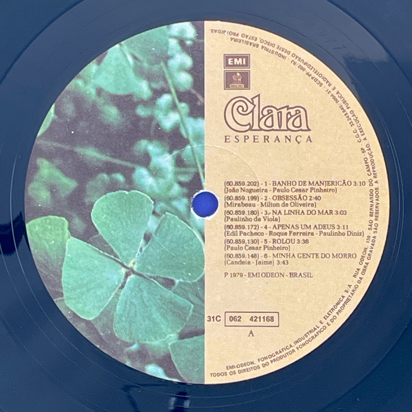 LP/ CLARA NUNES / CLARA / クララ・ヌネス / ブラジル盤 インナー EMI