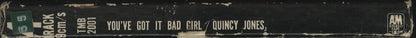 オープンリールテープ / QUINCY JONES / YOU'VE GOT IT BAD GIRL バッド・ガール 7号 19cm/s (7 1/2IPS) 4トラック 日本製 ライナー(うすシミ、剥がれ)付 A&M TBM2001