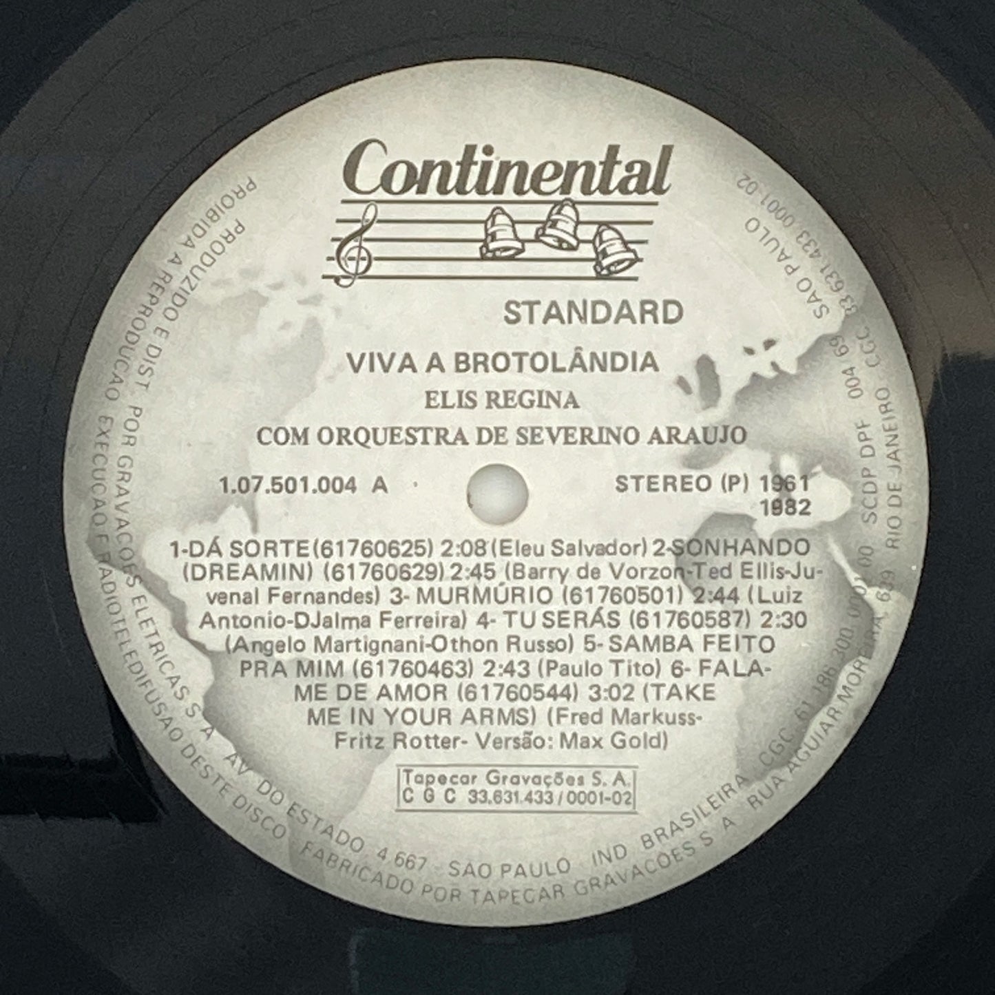 LP/ ELIS REGINA / NASCE UMA ESTRELA... / エリス・レジーナ / ブラジル盤 2枚組 CONTINENTAL 1.07.501.004