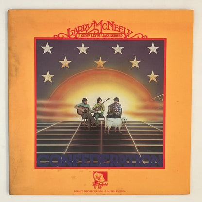 LP/ LARRY MCNEELY / CONFEDERATION / ラリー・マクニーリー / US盤 高音質 日本語ライナー・インサート SHEFFIELD LAB