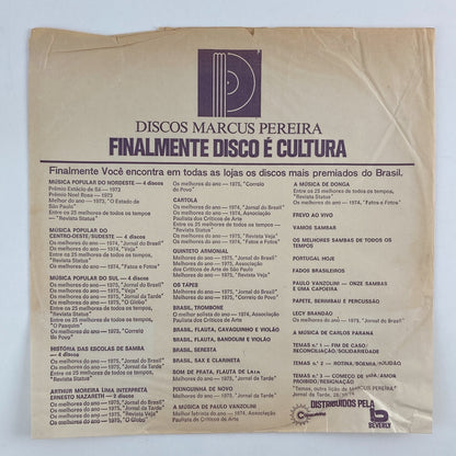LP/ CARTOLA / CARTOLA / カルトーラ / ブラジル盤 オリジナル、コーティングJK CS DISCOS MARCUS PEREIRA