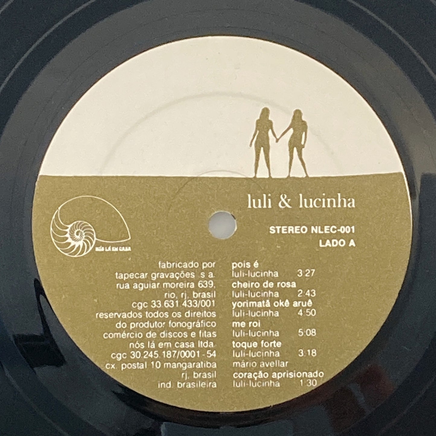 LP/ LULI & LUCINHA / LULI & LUCINHA / ルリ&ルシーナ / ブラジル盤 オリジナル ライナー NOS LA EM CASA