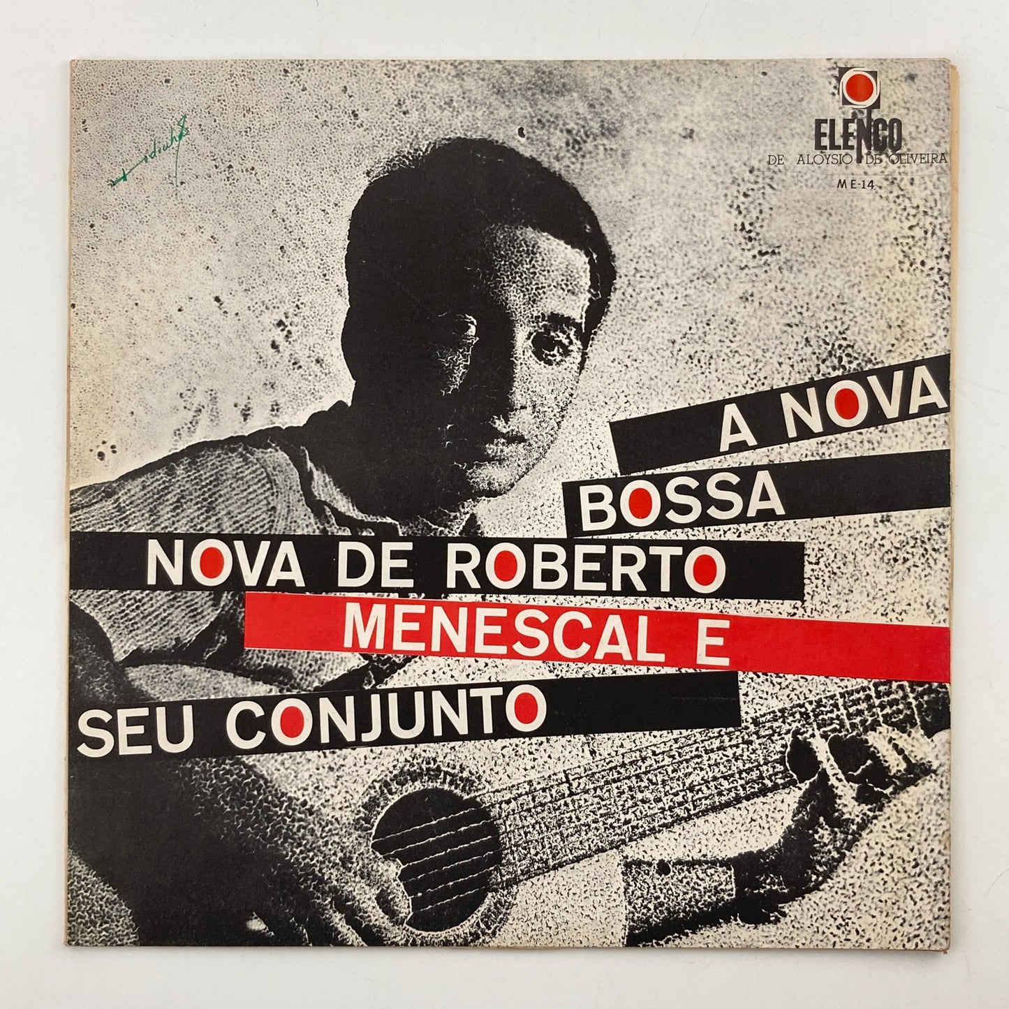 LP/ ROBERTO MENESCAL / A NOVA BOSSA NOVA / ホベルト・メネスカル / ブラジル盤 オリジナル、サンドカバー、DG ELENCO