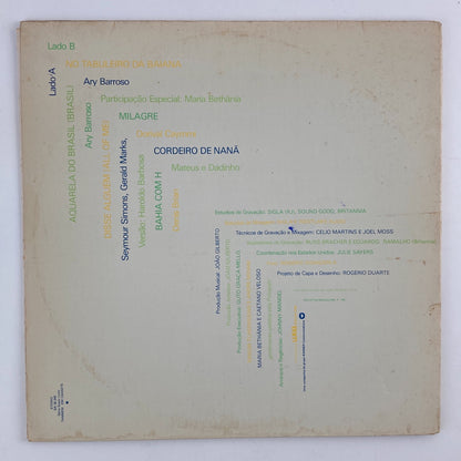 LP/ JOAO GILBERTO / BRASIL / ジョアン・ジルベルト / ブラジル盤 オリジナル インナー WEA BR38.045