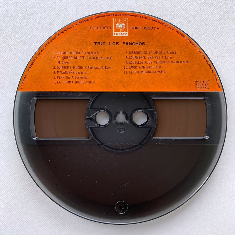 オープンリールテープ/ LOS PANCHOS / TRIO LOS PANCHOS / ロス・パンチョス / 7号 国内盤 4トラック 19cm/s CBS SONY