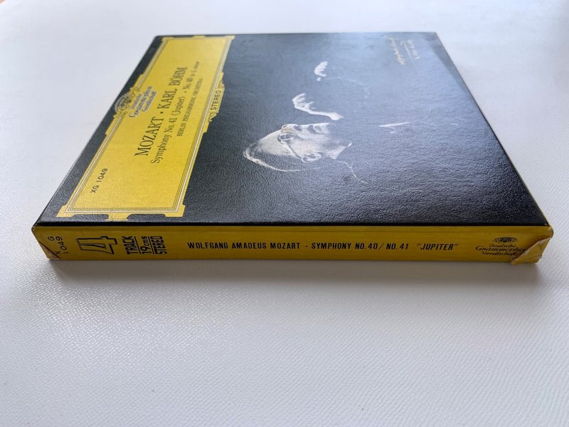 オープンリール/ カール・ベーム / モーツァルト:交響曲第41番「ジュピター」 他 / 7号 国内盤 4トラック 19cm/s (7 1/2IPS) DGG