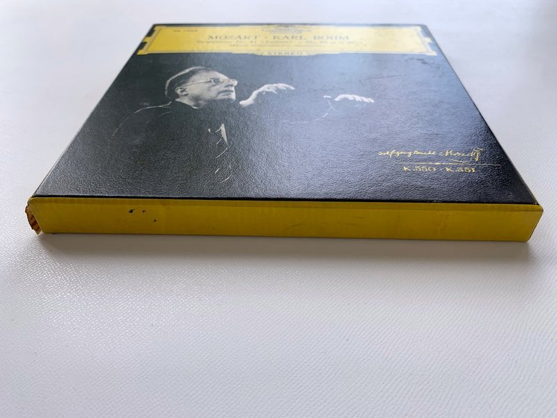 オープンリール/ カール・ベーム / モーツァルト:交響曲第41番「ジュピター」 他 / 7号 国内盤 4トラック 19cm/s (7 1/2IPS) DGG