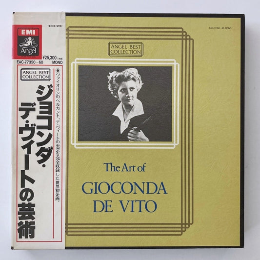 LP/ ジョコンダ・デ・ヴィート / ジョコンダ・デ・ヴィートの芸術 / 国内盤 11枚組 BOX 帯・ライナー・インナー ANGEL EAC-77350~60