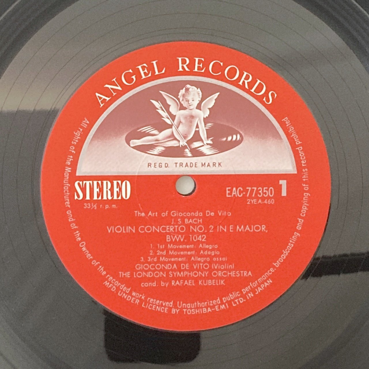 LP/ ジョコンダ・デ・ヴィート / ジョコンダ・デ・ヴィートの芸術 / 国内盤 11枚組 BOX 帯・ライナー・インナー ANGEL EAC-77350~60