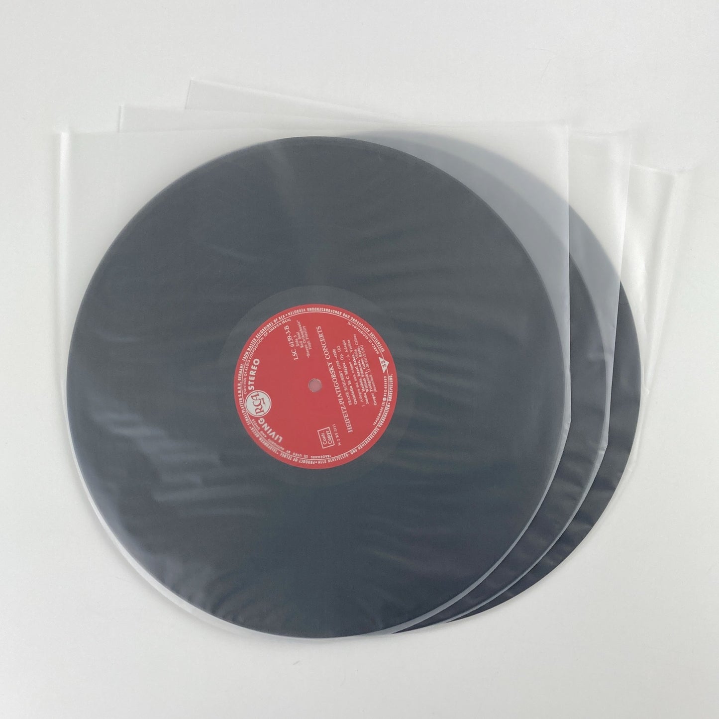 LP/ ヤッシャ・ハイフェッツ / ハイフェッツ、ピアティゴルスキー・コンサート / ドイツ盤 3枚組 BOX ブックレット RCA LSC6159/1-3-B