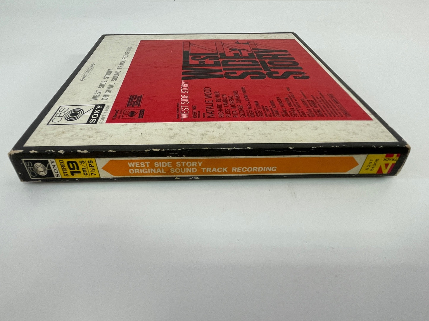 オープンリールテープ/ OST / WEST SIDE STORY / 7号 国内盤 4トラック 19cm/s (7 1/2IPS) CBS SONY
