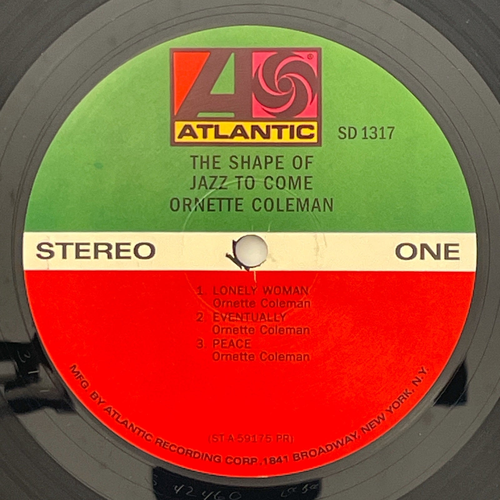 オーネット・コールマンのレコード ORNETTE COLEMAN - THE SHAPE OF JAZZ TO COME (LP) | REALLY GOOD