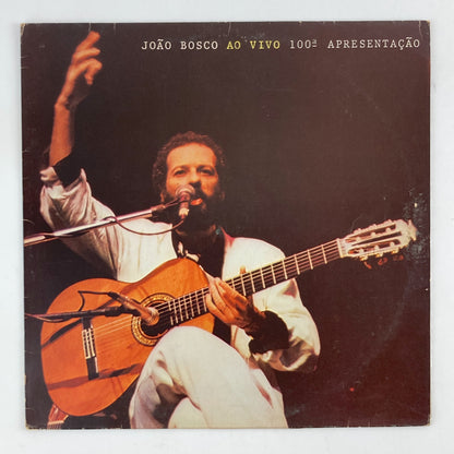 LP/ JOAO BOSCO / AO VIVO 100 APRESENTACAO / ジョアン・ボスコ / ブラジル盤 ライナー BARCLAY