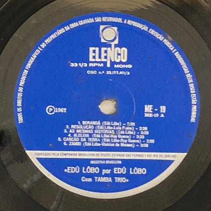 LP/ EDU LOBO / A MUSICA DE EDU LOBO POR EDU LOBO / エドゥ・ロボ / ブラジル盤 2ndプレス ELENCO