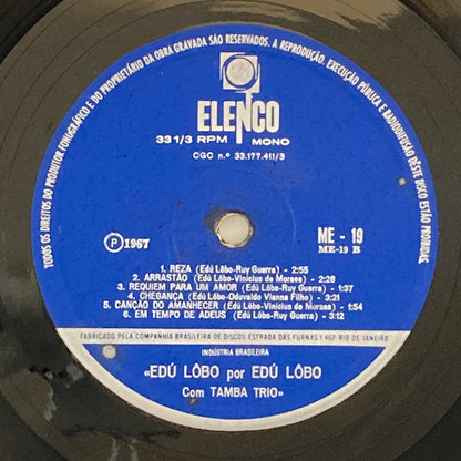 LP/ EDU LOBO / A MUSICA DE EDU LOBO POR EDU LOBO / エドゥ・ロボ / ブラジル盤 2ndプレス ELENCO