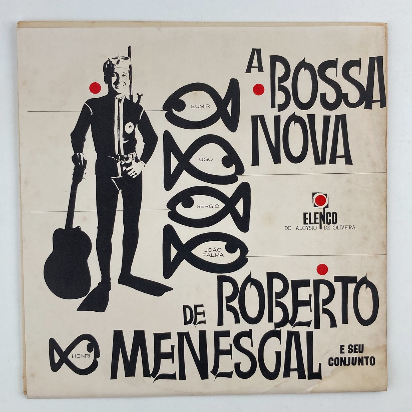 LP/ V.A. / A BOSSA NOVA DE ROBERTO MENESCAL E SEU CONJUNTO / ブラジル盤 オリジナル サンドカバー CS ELENCO