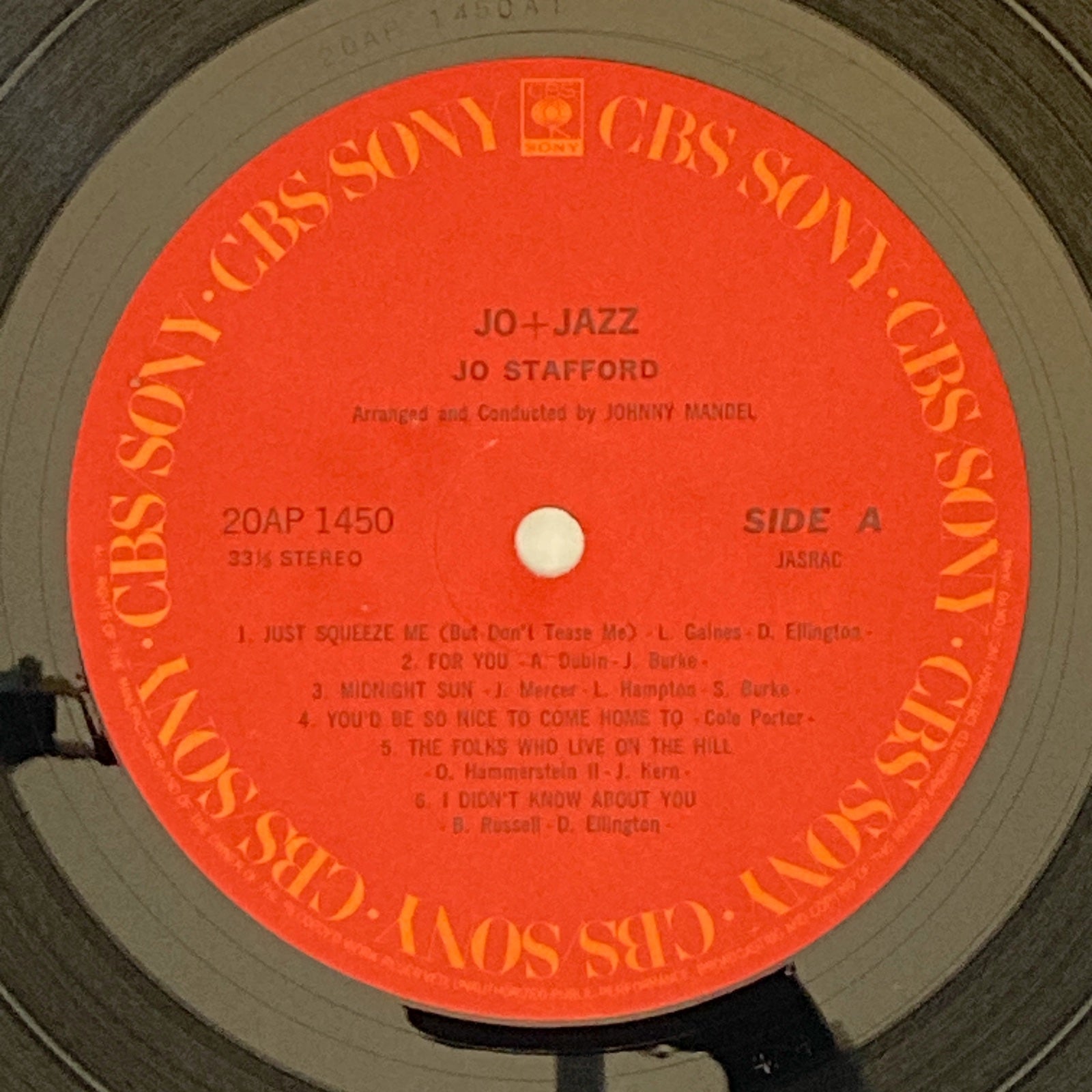 JO STAFFORD - JO + JAZZ (LP) | REALLY GOOD