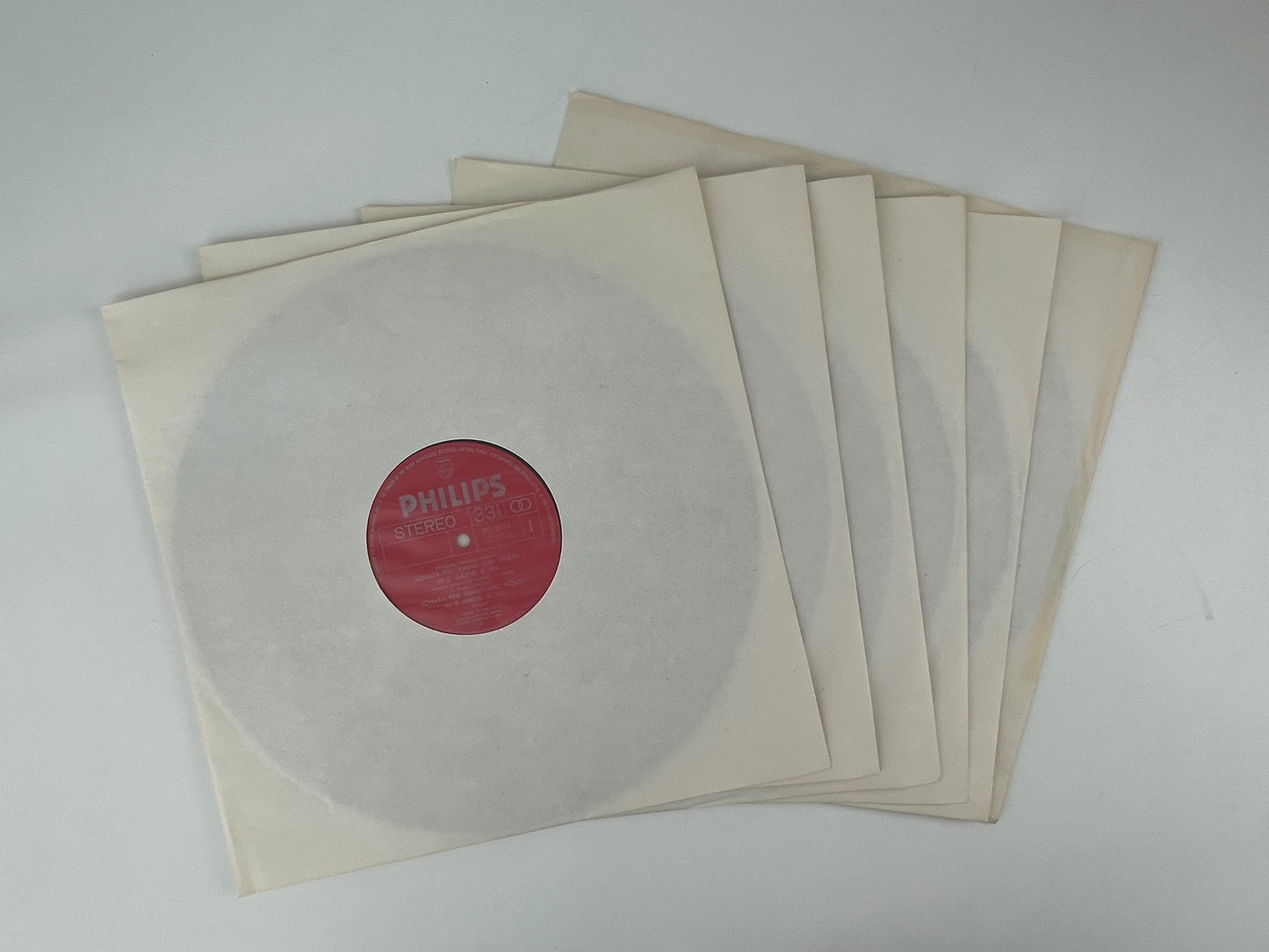 LP/ シェリング、ヘブラー / モーツァルト:ヴァイオリンソナタ集 / 国内盤 BOX 帯・ライナー PHILISP PC-5614~19