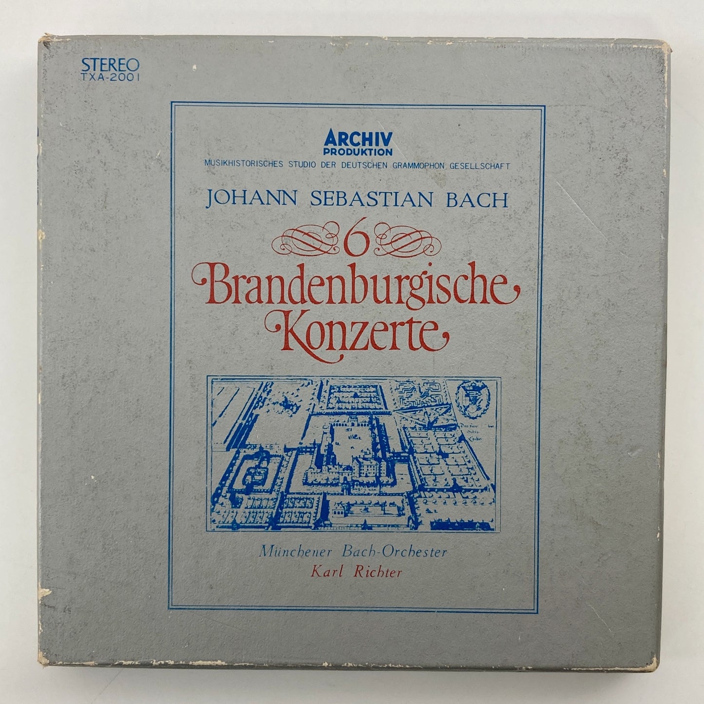オープンリールテープ/ カール・リヒター / バッハ:ブランデンブルク協奏曲(全曲) / 7号 国内盤 4トラック 19cm/s ARCHIV