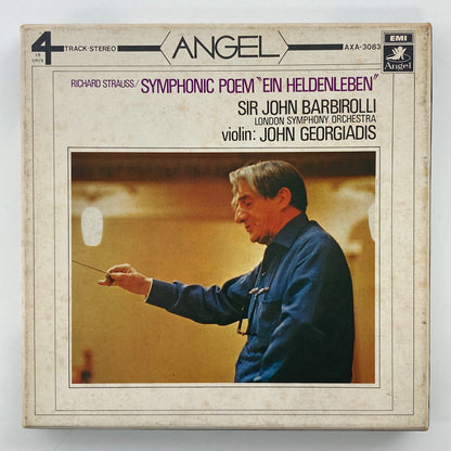 オープンリールテープ/ ジョン・バルビローリ / R.シュトラウス:交響詩「英雄の生涯」 / 7号 国内盤 4トラック 19cm/s ANGEL