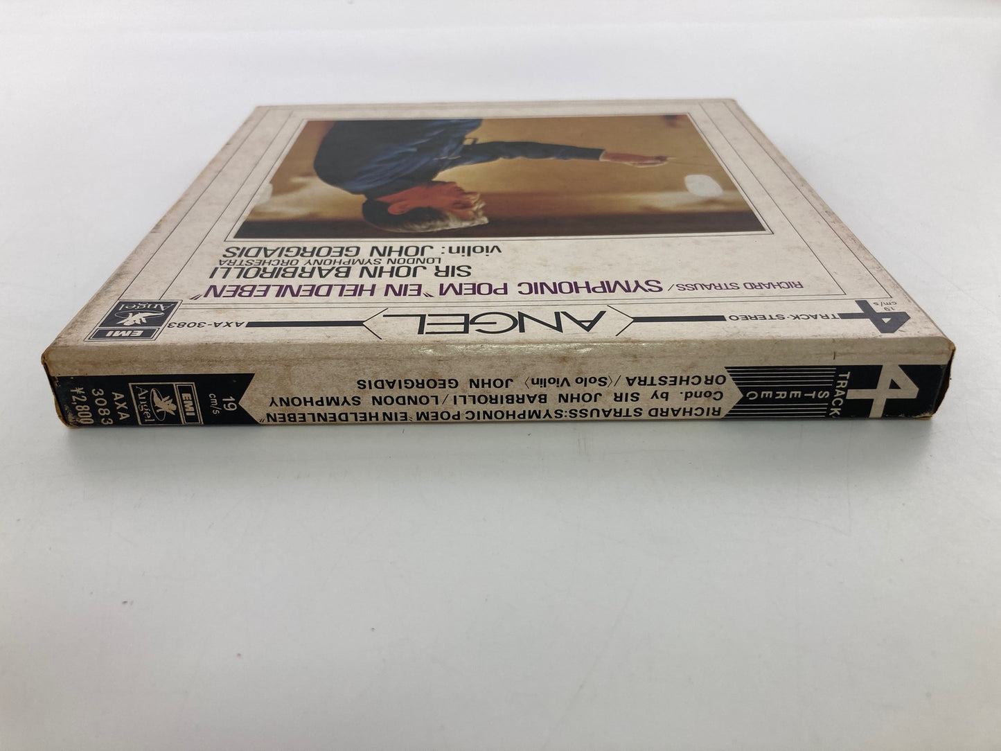 オープンリールテープ/ ジョン・バルビローリ / R.シュトラウス:交響詩「英雄の生涯」 / 7号 国内盤 4トラック 19cm/s ANGEL