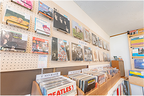 名古屋店のレコード売場