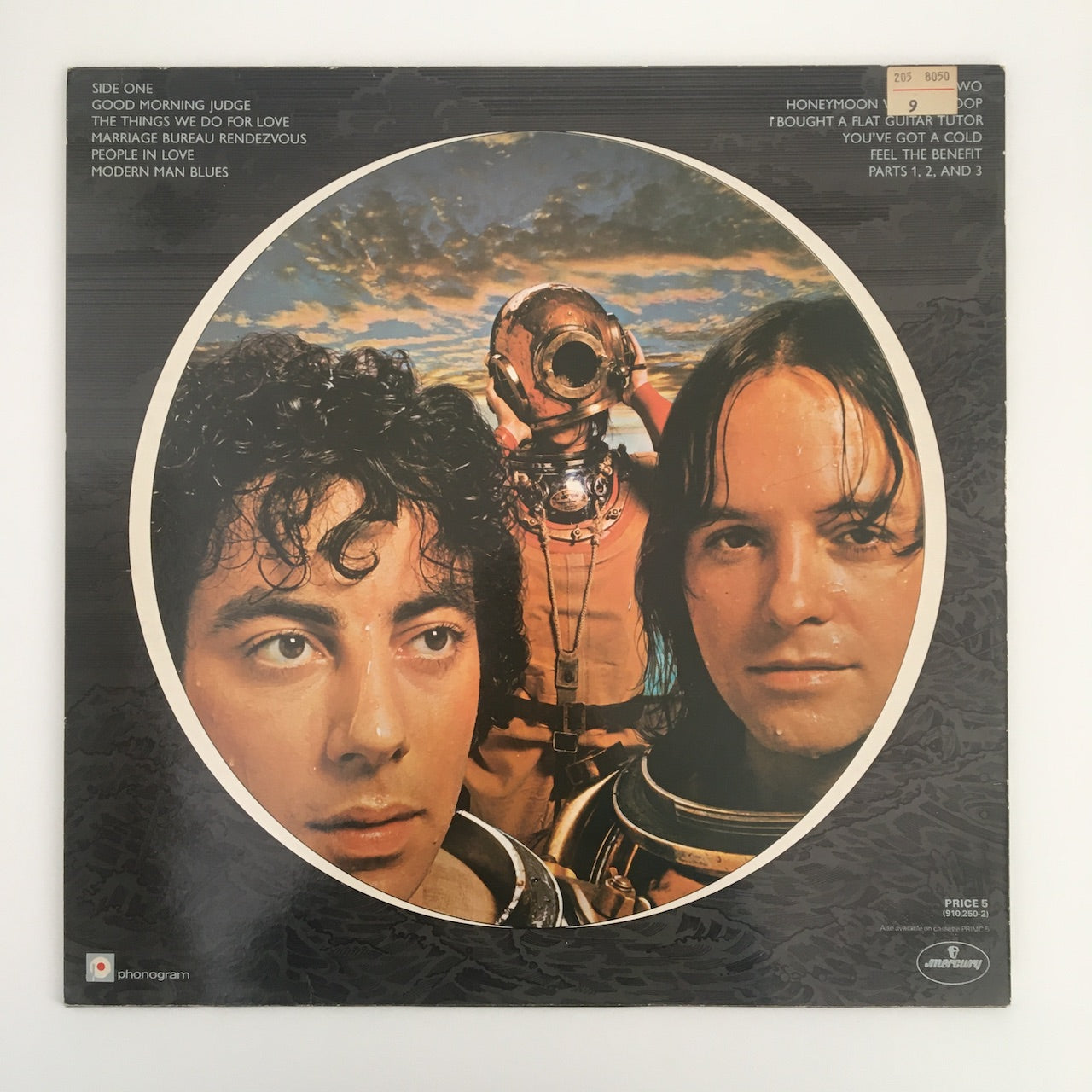 LP/ 10CC / DECEPTIVE BENDS / UK盤 インナー MERCURY PRICE5