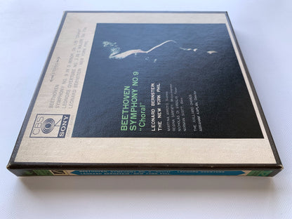 オープンリール/ レナード・バーンスタイン / ベートーヴェン：交響曲第9番「合唱付き」 / 国内盤 7号 4トラック 19cm/s (7 1/2IPS) ライナー CBS SONY SONT-32003