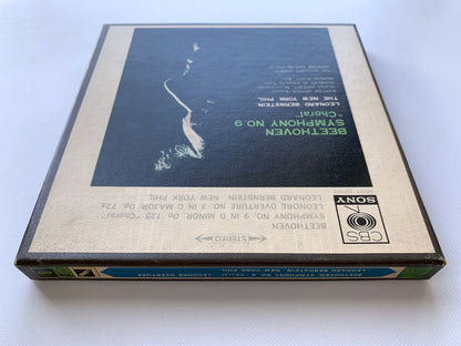 オープンリール/ レナード・バーンスタイン / ベートーヴェン：交響曲第9番「合唱付き」 / 国内盤 7号 4トラック 19cm/s (7 1/2IPS) ライナー CBS SONY SONT-32003