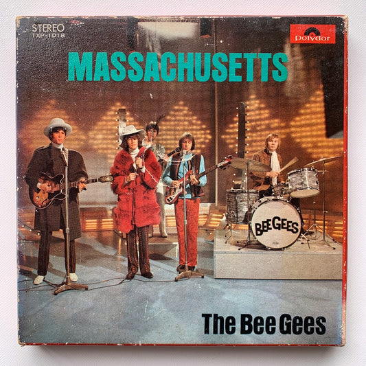 オープンリール/ BEE GEES / MASSACHUSETTS / 国内盤 7号 4トラック 19cm/s (7 1/2IPS) POLYDOR TXP-1018