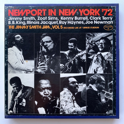オープンリール/ V.A.(JIMMY SMITH) / NEWPORT IN NEW YORK ’72 / US盤 7号 4トラック 19cm/s (7 1/2IPS) AMPEX COBM9027