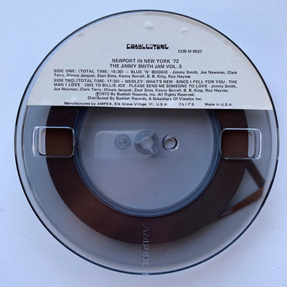 オープンリール/ V.A.(JIMMY SMITH) / NEWPORT IN NEW YORK ’72 / US盤 7号 4トラック 19cm/s (7 1/2IPS) AMPEX COBM9027
