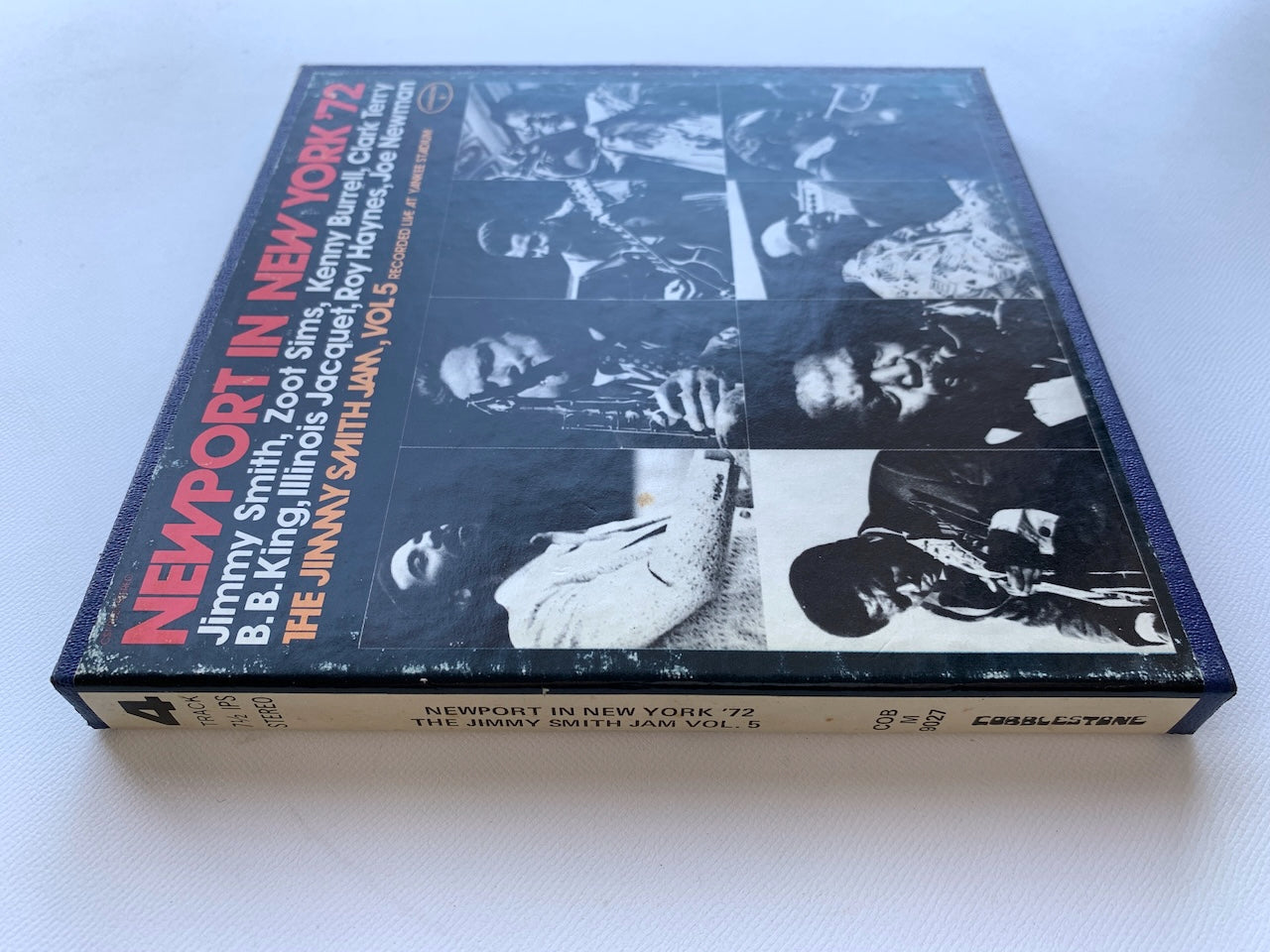 オープンリール/ V.A.(JIMMY SMITH) / NEWPORT IN NEW YORK ’72 / US盤 7号 4トラック 19cm/s (7 1/2IPS) AMPEX COBM9027