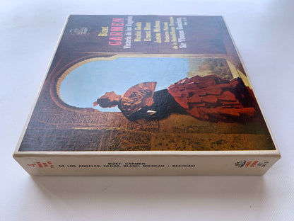 オープンリール/ トーマス・ビーチャム / ビゼー：カルメン / US盤 2本組 7号 4トラック 19cm/s (7 1/2IPS) インサート ANGEL ZC3613