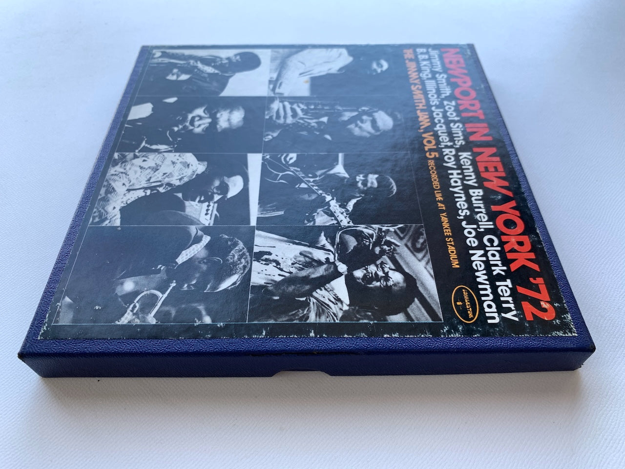 オープンリール/ V.A.(JIMMY SMITH) / NEWPORT IN NEW YORK ’72 / US盤 7号 4トラック 19cm/s (7 1/2IPS) AMPEX COBM9027