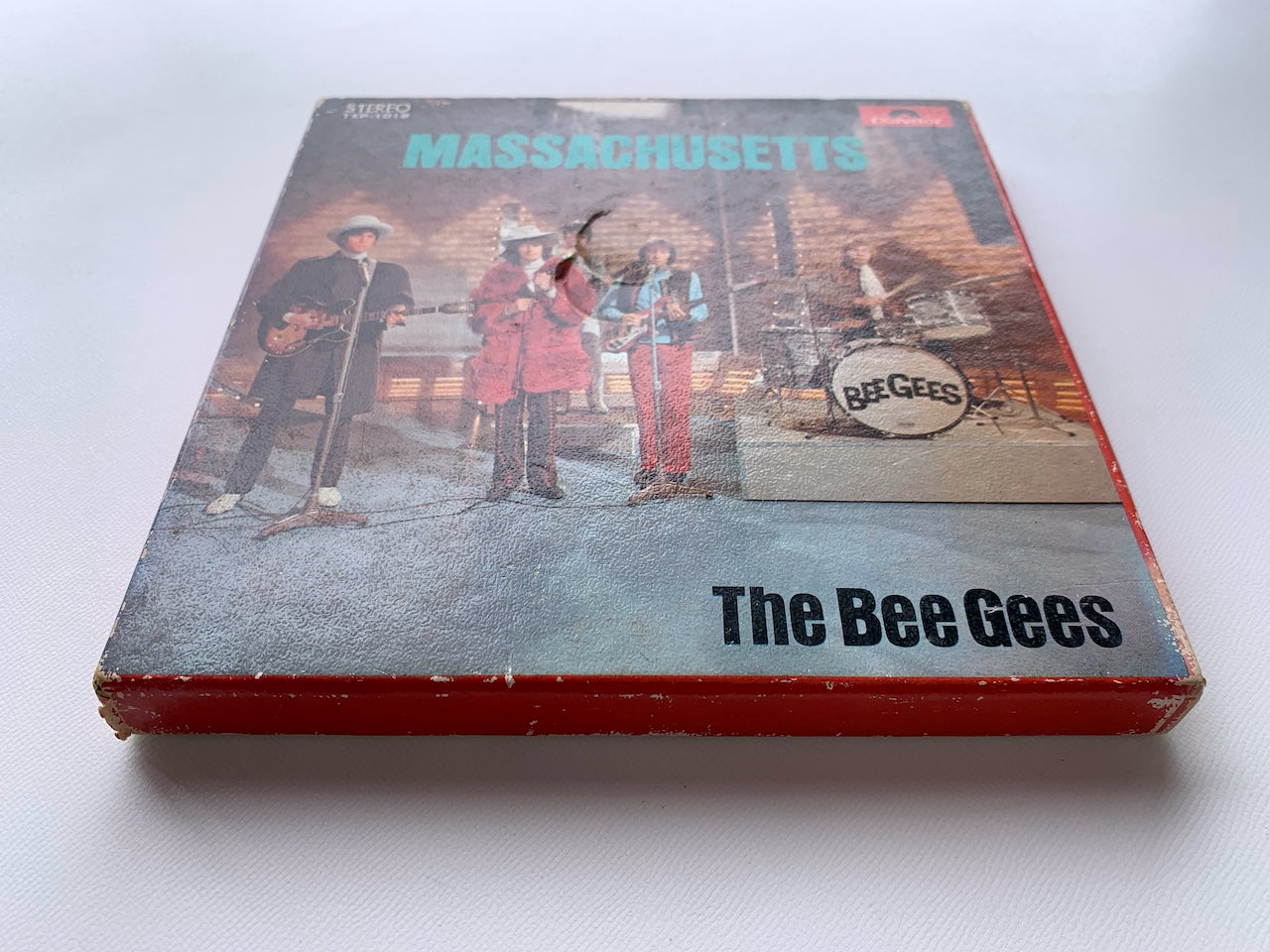 オープンリール/ BEE GEES / MASSACHUSETTS / 国内盤 7号 4トラック 19cm/s (7 1/2IPS) POLYDOR TXP-1018