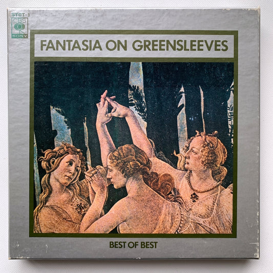 オープンリール/ ユージン・オーマンディ / BEST OF BEST グリーンスリーヴス / 国内盤 7号 4トラック 19cm/s (7 1/2IPS) ライナー CBS SONY STCT-1