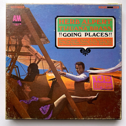 オープンリール/ HERB ALPERT / GOING PLACES / US盤 7号 4トラック 19cm/s (7 1/2IPS) AMPEX AMB112