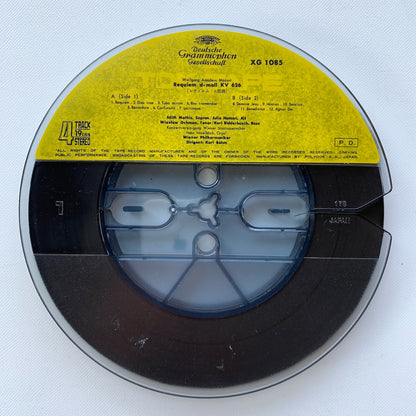 オープンリール/ カール・ベーム / モーツァルト：レクイエム / 国内盤 7号 4トラック 19cm/s (7 1/2IPS) DGG XG-1085
