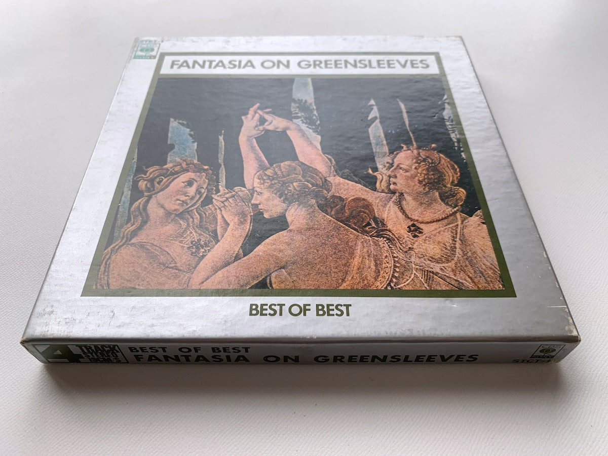 オープンリール/ ユージン・オーマンディ / BEST OF BEST グリーンスリーヴス / 国内盤 7号 4トラック 19cm/s (7 1/2IPS) ライナー CBS SONY STCT-1