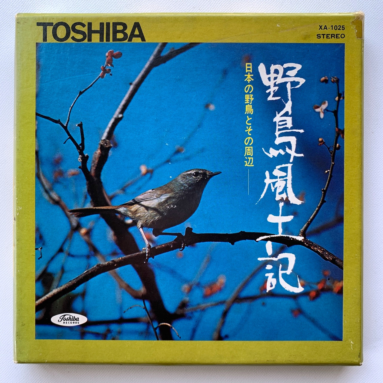 オープンリール/ NO ARTIST / 野鳥風土記 / 国内盤 7号 4トラック 19cm/s (7 1/2IPS) ライナー TOSHIBA XA-1025