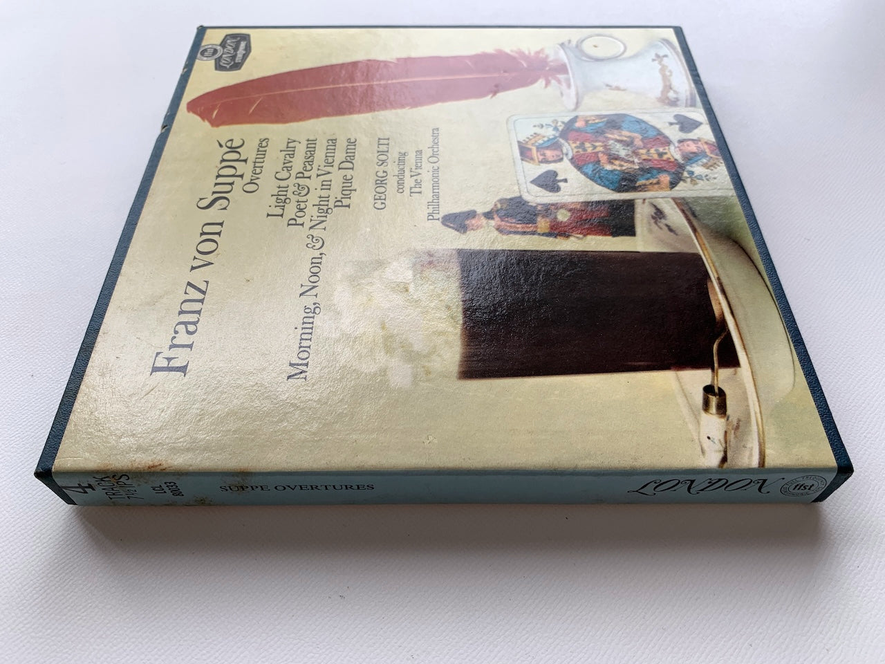 オープンリール/ ゲオルク・ショルティ / スッペ：序曲集 / US盤 7号 4トラック 19cm/s (7 1/2IPS) LONDON LCL80033