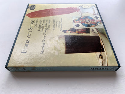 オープンリール/ ゲオルク・ショルティ / スッペ：序曲集 / US盤 7号 4トラック 19cm/s (7 1/2IPS) LONDON LCL80033