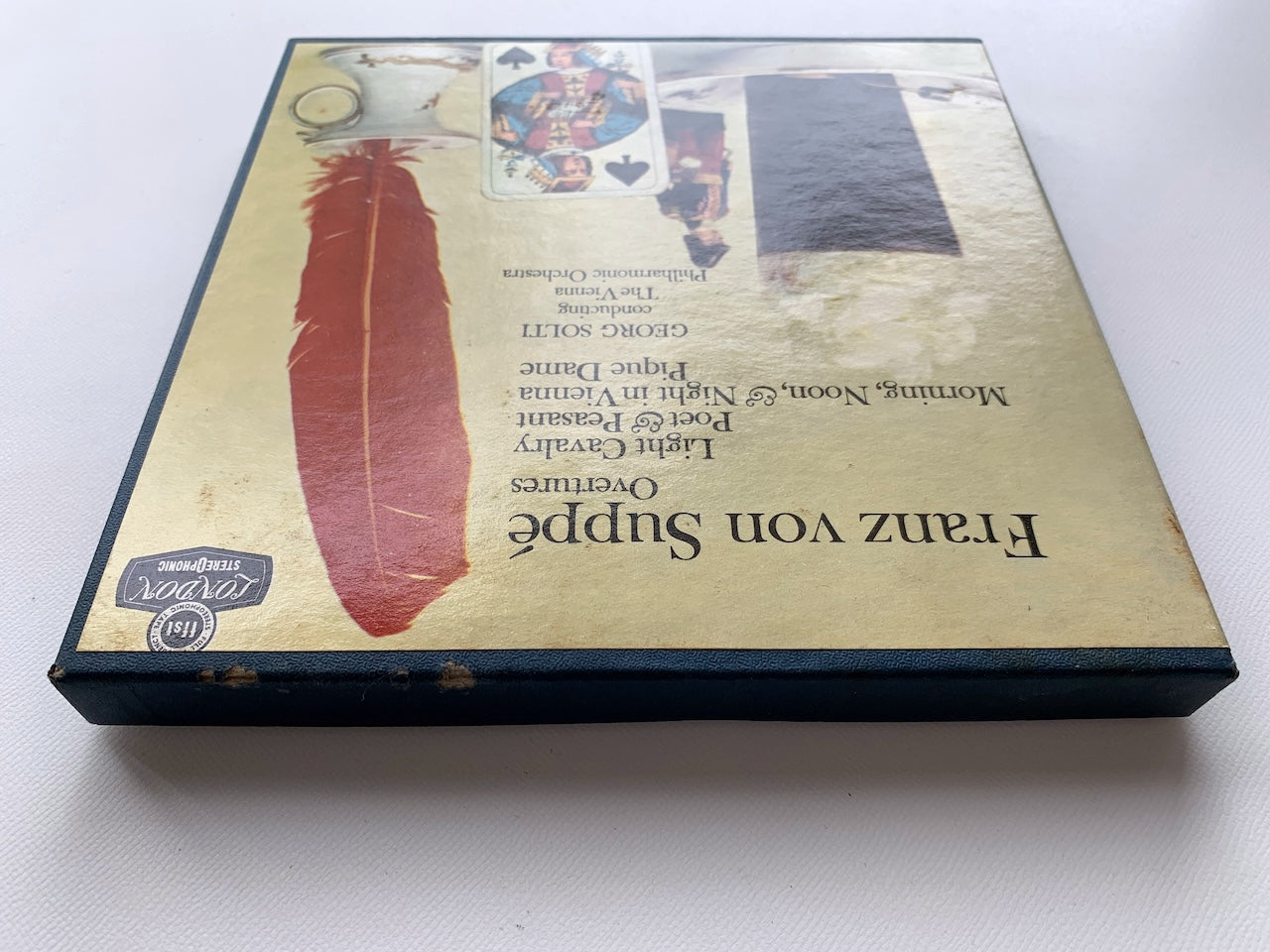 オープンリール/ ゲオルク・ショルティ / スッペ：序曲集 / US盤 7号 4トラック 19cm/s (7 1/2IPS) LONDON LCL80033